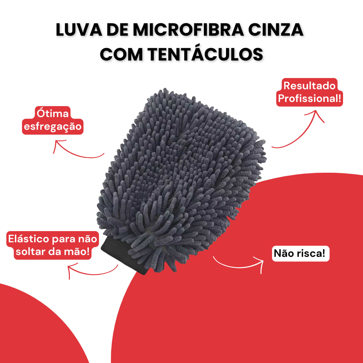Luva Tentáculos para Limpeza - benefícios