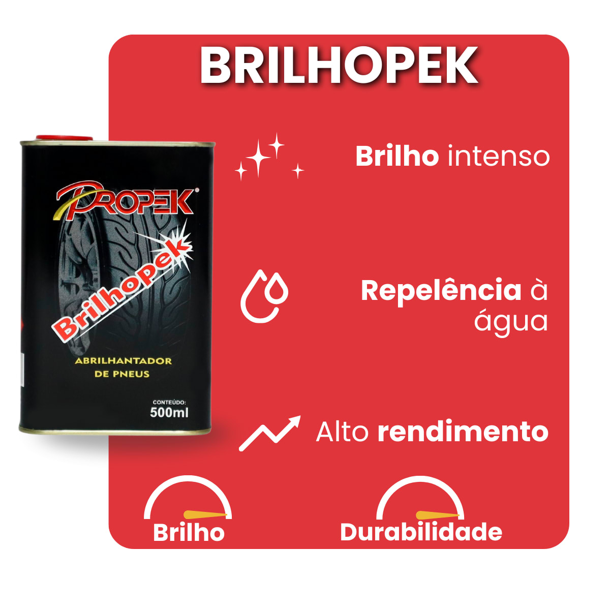 Brilhopek - benefícios
