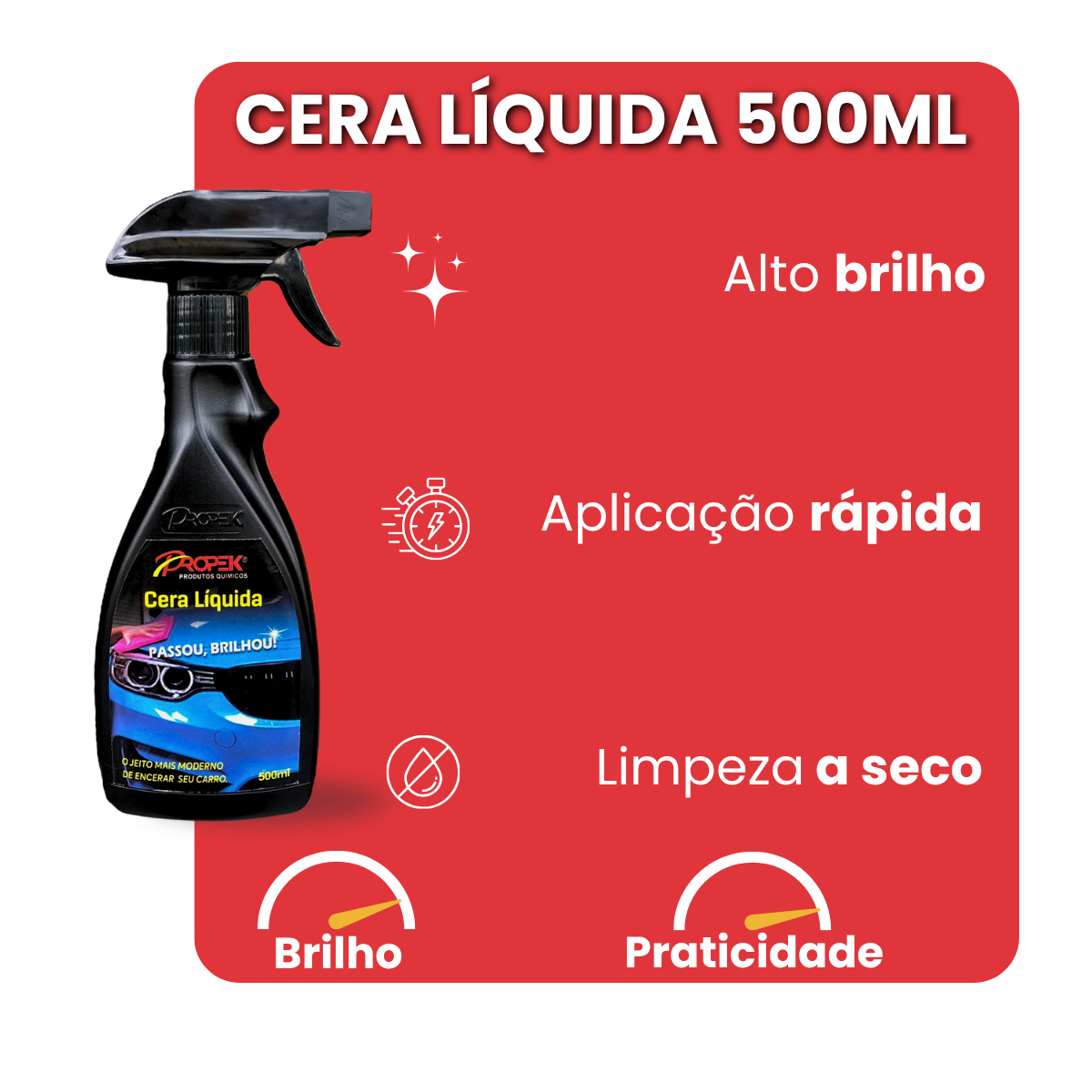 Cera Líquida - benefícios